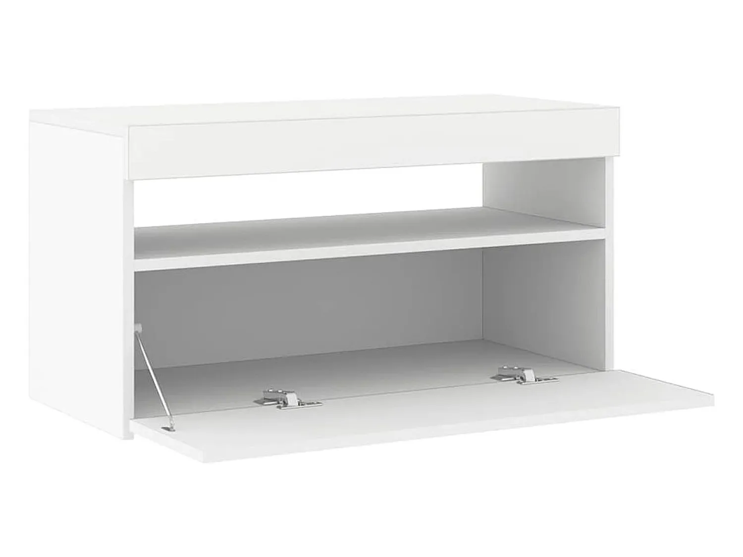 vidaxl Móvel de TV com luzes LED 75x35x40 cm^ Móvel De Tv