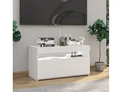 vidaxl Móvel de TV com luzes LED 75x35x40 cm^ Móvel De Tv