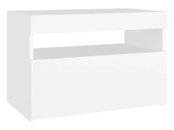 Online Móvel de TV com luzes LED 60x35x40 cm PT694285 Branco