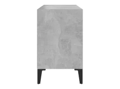 Móvel De Tv* Móvel de TV com pernas em metal 69,5x30x50 cm cimento PT481951 Cinzento
