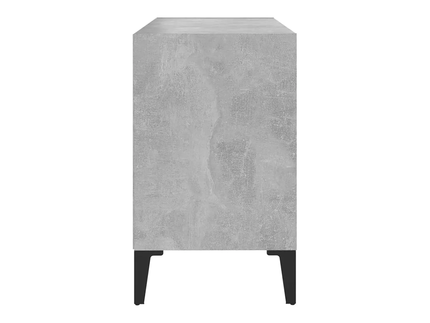 Móvel De Tv* Móvel de TV com pernas em metal 69,5x30x50 cm cimento PT481951 Cinzento