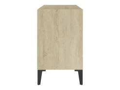 Móvel de TV com pernas em metal 69,5x30x50 cm carvalho sonoma PT889358^ Móvel De Tv