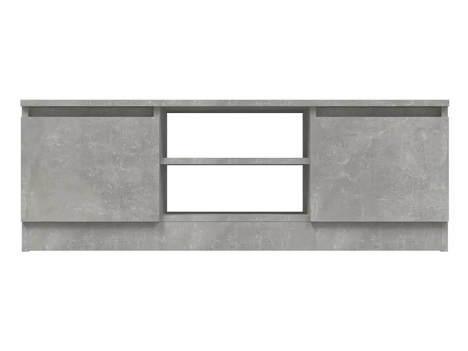 Móvel de TV com porta 102x30x36 cm cimento PT499178^ Móvel De Tv