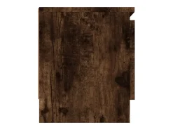 vidaxl Móvel de TV com porta 102x30x36 cm carvalho fumado^ Móvel De Tv