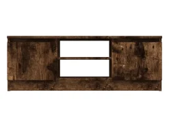 vidaxl Móvel de TV com porta 102x30x36 cm carvalho fumado^ Móvel De Tv