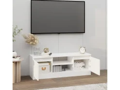 Móvel De Tv| Móvel de TV com porta 102x30x36 cm PT703979 Branco