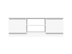 Móvel De Tv| Móvel de TV com porta 102x30x36 cm PT703979 Branco