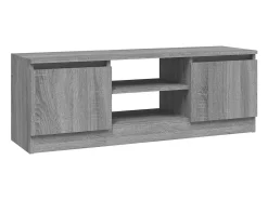 Móvel De Tv* Móvel de TV com porta 102x30x36 cm sonoma PT654638 Cinzento