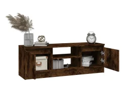 Móvel De Tv* Móvel de TV com porta 102x30x36 cm carvalho fumado PT994638 Castanho