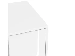 Móvel De Tv*Merax Móvel de TV com pés de madeira - 180 x 40 x 42 cm - com 2 gavetas + 4 portas - aglomerado - Branco