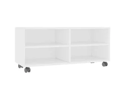 Móvel de TV com rodas 90x35x35 cm contraplacado PT546281^ Móvel De Tv