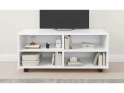 vidaxl Móvel de TV com rodas 90x35x35 cm derivados de madeira^ Móvel De Tv