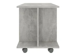 Móvel De Tv* Móvel de TV com rodas 80x40x45cm deriv.madeira cimento PT614647 Cinzento
