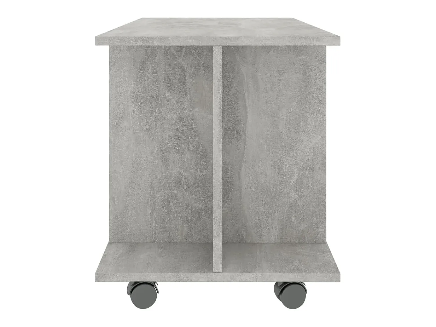 Móvel De Tv* Móvel de TV com rodas 80x40x45cm deriv.madeira cimento PT614647 Cinzento