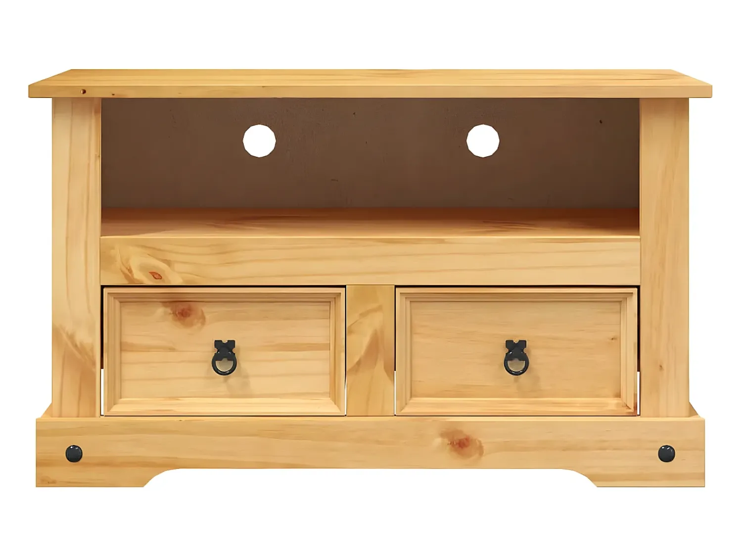 Sale Móvel de TV Corona Range em pinho mexicano 91x43x56 cm PT971454 Castanho
