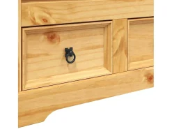 Móvel De Tv|vidaxl Móvel de TV Corona Range em pinho mexicano 91x43x56 cm Castanho