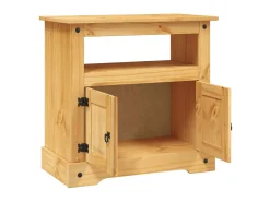 Móvel De Tv| Móvel de TV Corona Range em pinho mexicano 80x43x78 cm PT950230 Castanho