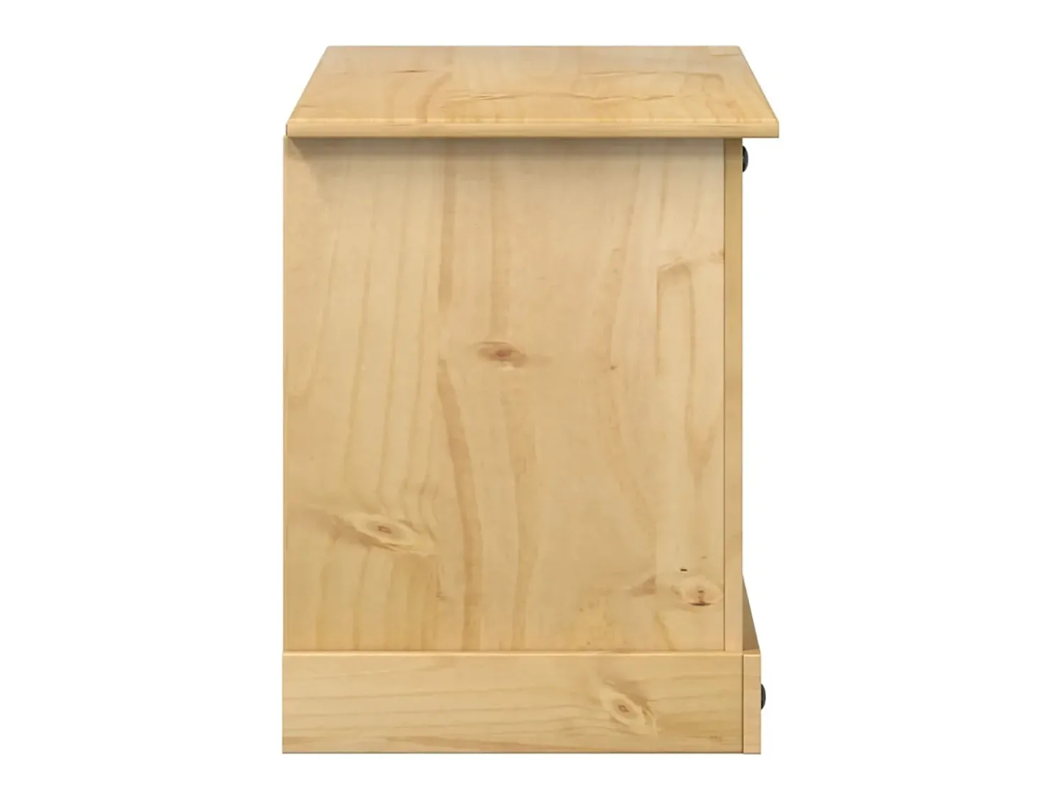Móvel De Tv| Móvel de TV Corona 100x45x58 cm madeira de pinho maciça PT829183 Castanho