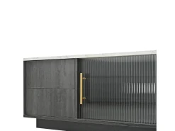 Móvel De Tv*ModernLuxe Móvel de TV de 160 cm - adequado para TV de 70