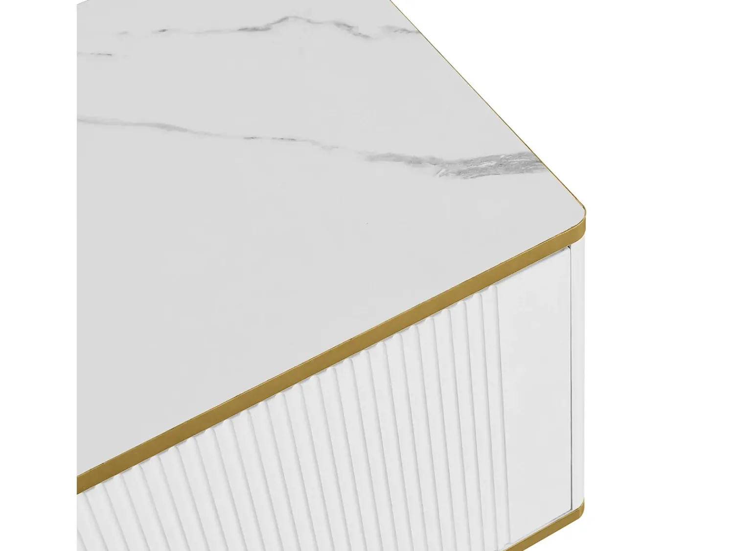 Móvel de TV de 175 cm, com 2 gavetas, 2 portas, pernas e puxadores em metal dourado, padrões esculpidos, estilo escandinavo, mobiliário de sala em madeira -^ Móvel De Tv