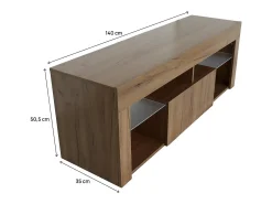Móvel De Tv|Habitat et jardin Móvel de TV de design em madeira 