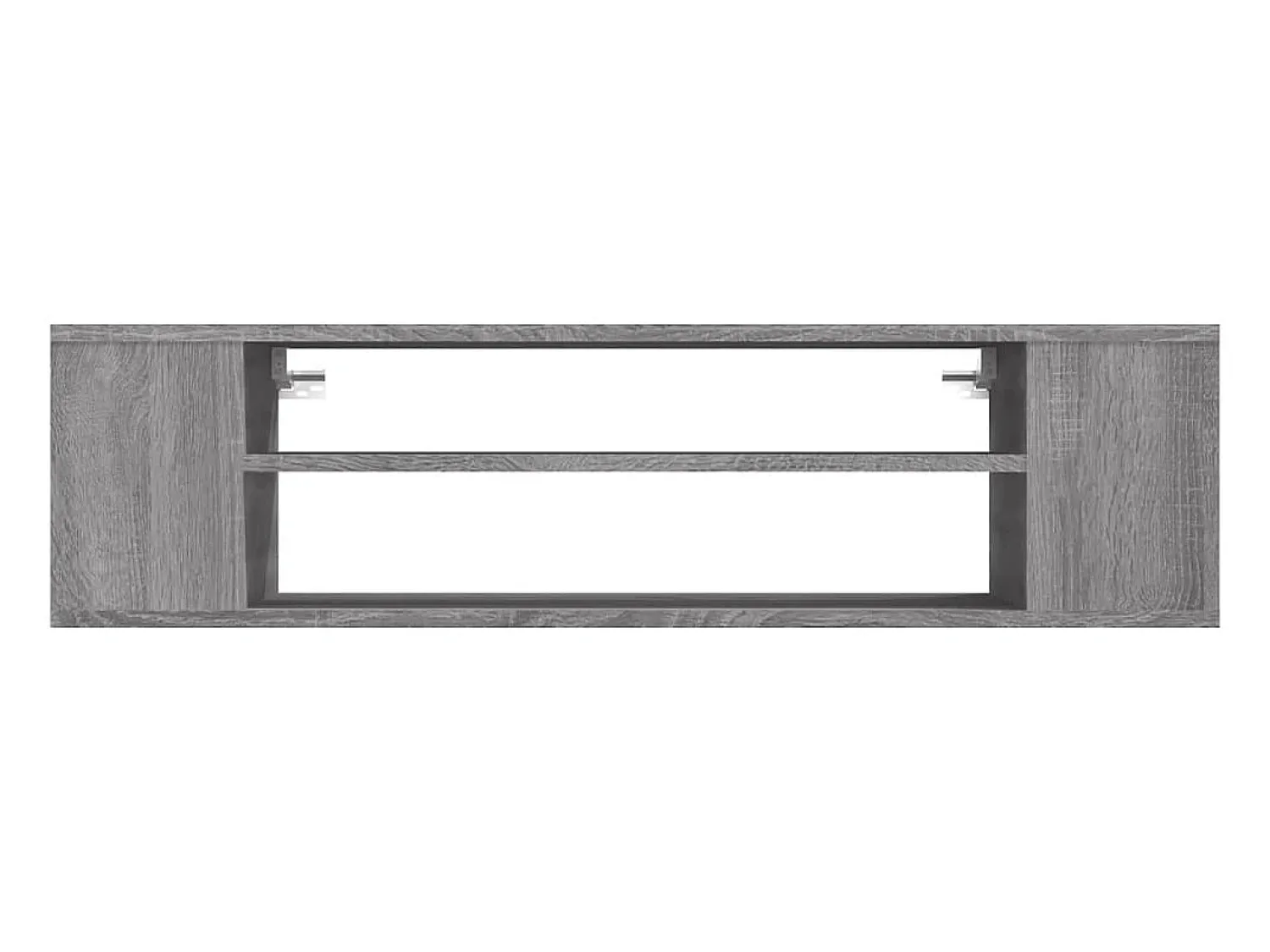 Helloshop26 Móvel de TV de parede Sonoma 100 x 30 x 26,5 cm madeira industrializada cinza 02_0024289^ Móvel De Tv