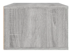 Clearance Helloshop26 Móvel de TV de parede Sonoma 80 x 36 x 25 cm madeira industrializada cinza 02_0024291 Castanho