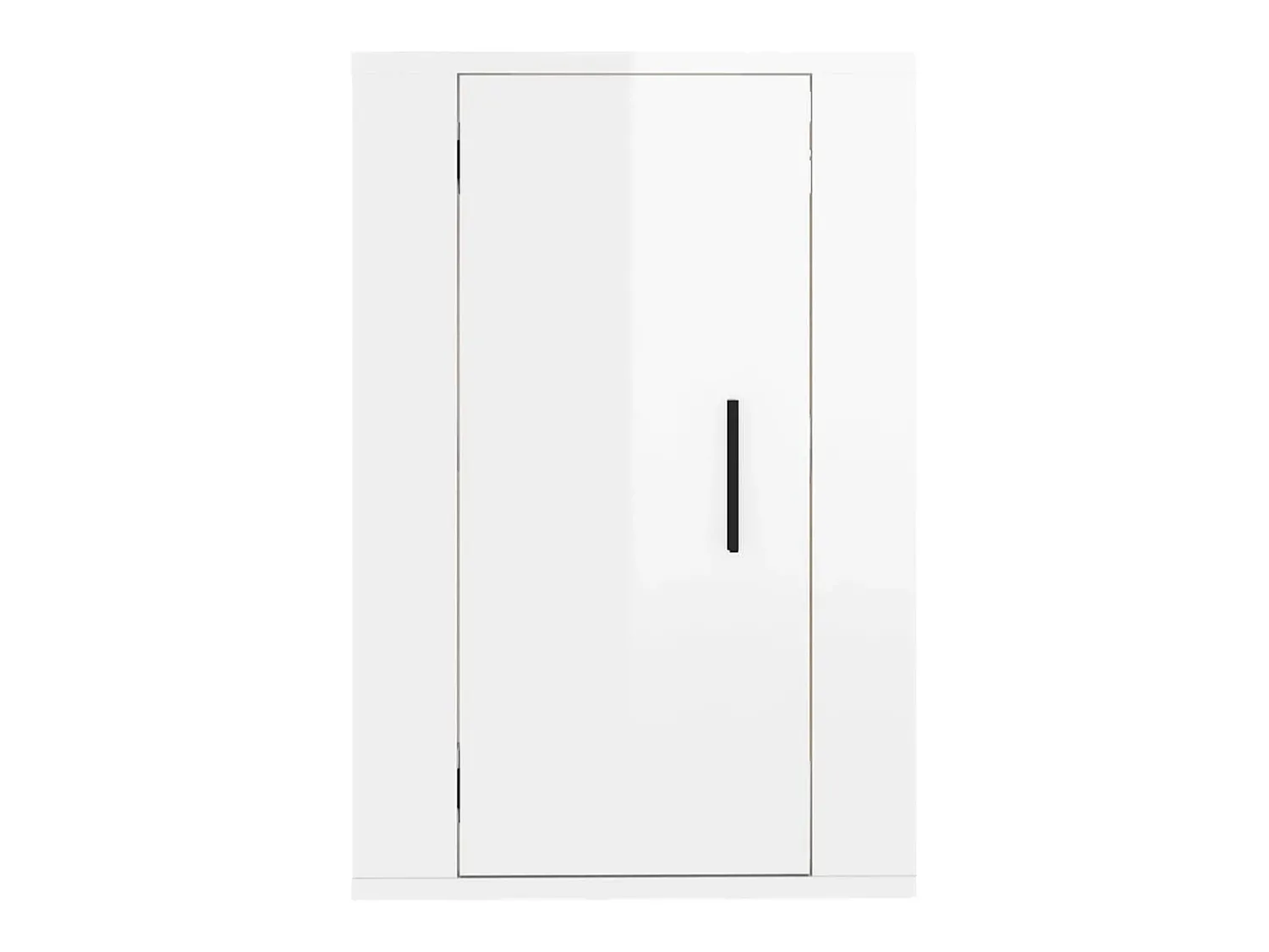 Móvel De Tv| Móvel de TV de parede 40x34,5x60 cm brilhante PT703879 Branco