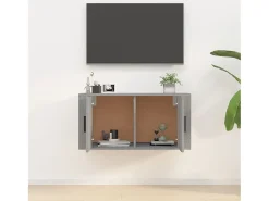 Móvel De Tv* Móvel de TV de parede 80x34,5x40 cm sonoma PT302310 Cinzento