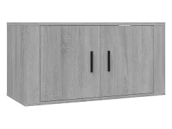 Móvel De Tv* Móvel de TV de parede 80x34,5x40 cm sonoma PT302310 Cinzento