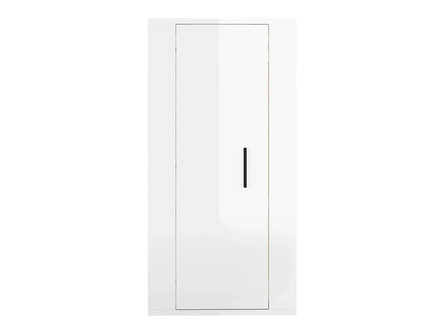 Móvel De Tv* Móvel de TV de parede 40x34,5x80 cm brilhante PT285775 Branco
