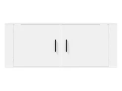 Móvel De Tv*vidaxl Móvel de TV de parede 100x34,5x40 cm Branco