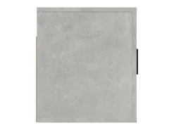 vidaxl Móvel de TV de parede 80x34,5x40 cm cimento Cinzento