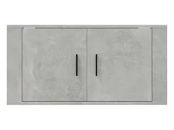 vidaxl Móvel de TV de parede 80x34,5x40 cm cimento Cinzento