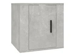 Móvel De Tv* Móvel de TV de parede 40x34,5x40 cm cimento PT669122 Cinzento