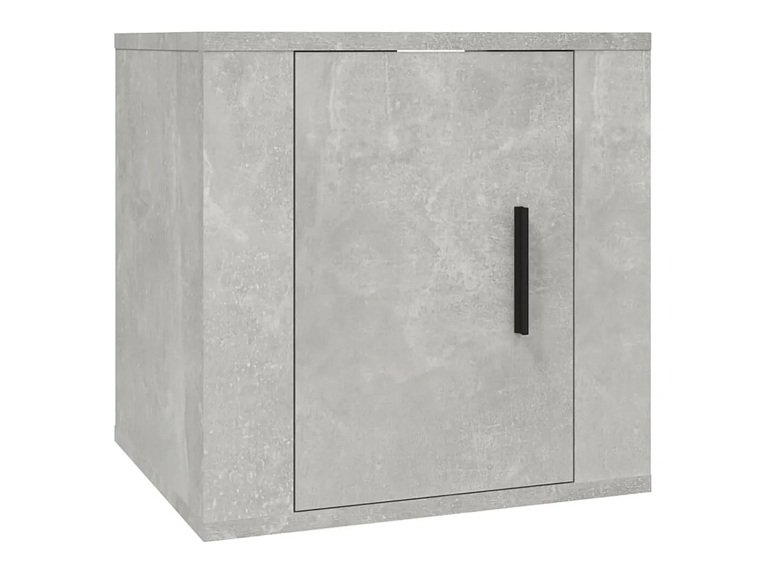 Móvel De Tv* Móvel de TV de parede 40x34,5x40 cm cimento PT669122 Cinzento