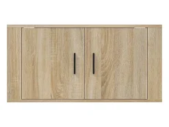 Móvel De Tv|vidaxl Móvel de TV de parede 80x34,5x40 cm sonoma Castanho