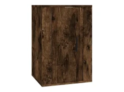 Móvel De Tv| Móvel de TV de parede 40x34,5x60 cm carvalho fumado PT744870 Castanho