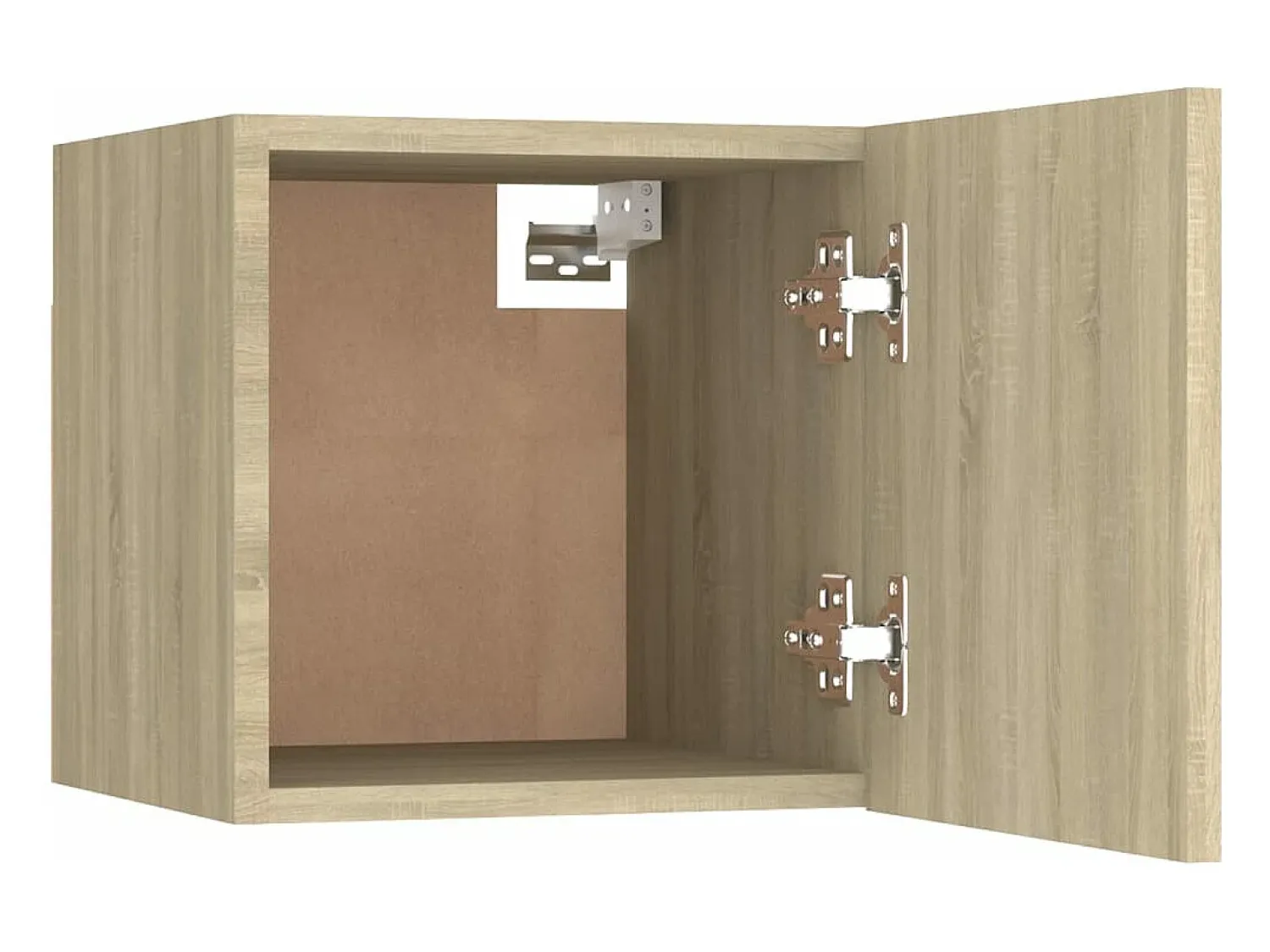 Móvel De Tv|vidaxl Móvel de TV de parede 30,5x30x30 cm carvalho sonoma Castanho