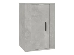 Móvel De Tv| Móvel de TV de parede 40x34,5x60 cm -cimento PT558953 Cinzento