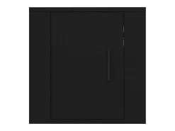 Outlet vidaxl Móvel de TV de parede 40x34,5x40 cm Preto