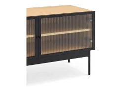 Móvel De Tv| Móvel de TV em carvalho 180x40 cm Natural claro