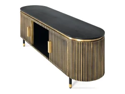 Móvel De Tv*Giner y colomer Móvel de TV em manguier et bronze 150cm Dourado