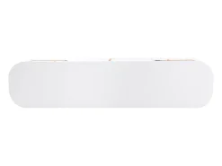 Móvel De Tv| Móvel de TV em rattan , cômoda com duas portas e duas gavetas, patchwork e madeira. Branco