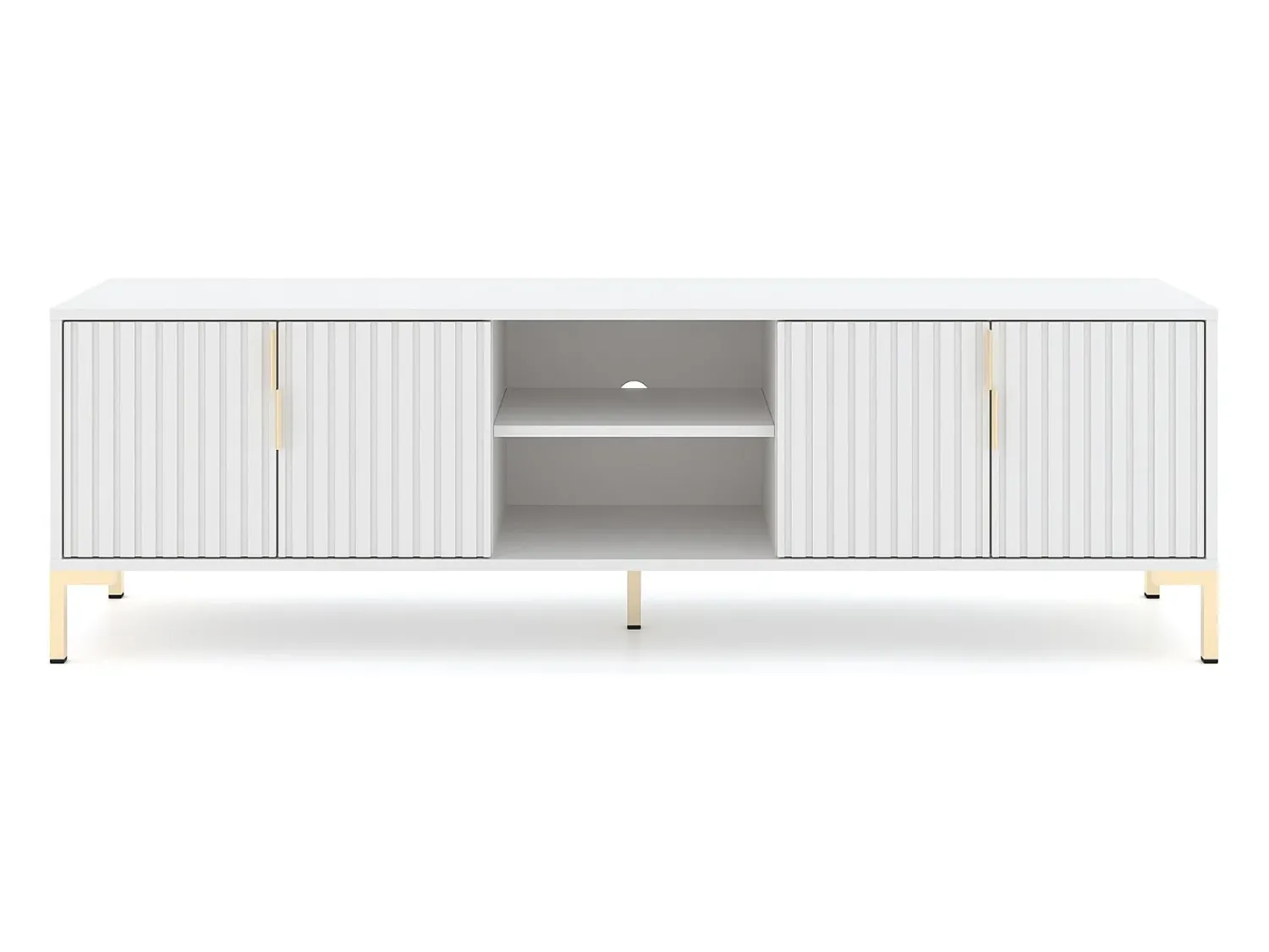 móvel de TV Flinn 4D 165 cm^ Móvel De Tv