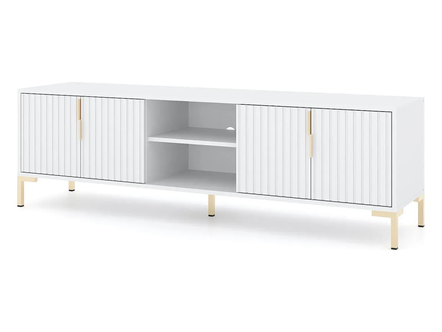 móvel de TV Flinn 4D 165 cm^ Móvel De Tv