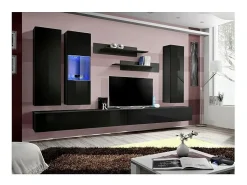 Price Factory Móvel de TV FLY E5 design, na cor brilhante. Móvel suspenso moderno e na moda para a sua sala de estar.^ Móvel De Tv