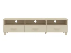 Móvel De Tv* Móvel de TV HAMAR 158x40x40 cm pinho maciço -mel PT372420 Castanho