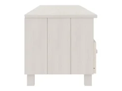 Móvel de TV HAMAR 158x40x40 cm pinho maciço PT687386^ Móvel De Tv