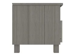 Móvel De Tv|vidaxl Móvel de TV HAMAR 106x40x40 cm pinho maciço cinza-claro Cinzento claro